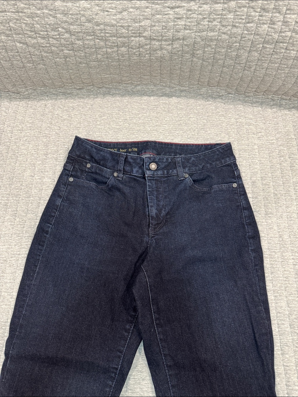 Talbots Curvy bootcut jeans dark wash Sz 6 - Picture 3 of 8